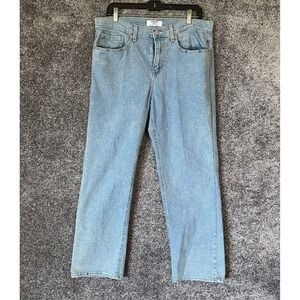 DENIZEN Levi's 90s Loose Straight‎ Jeans Womens 12* 34x29 Light Wash Classic